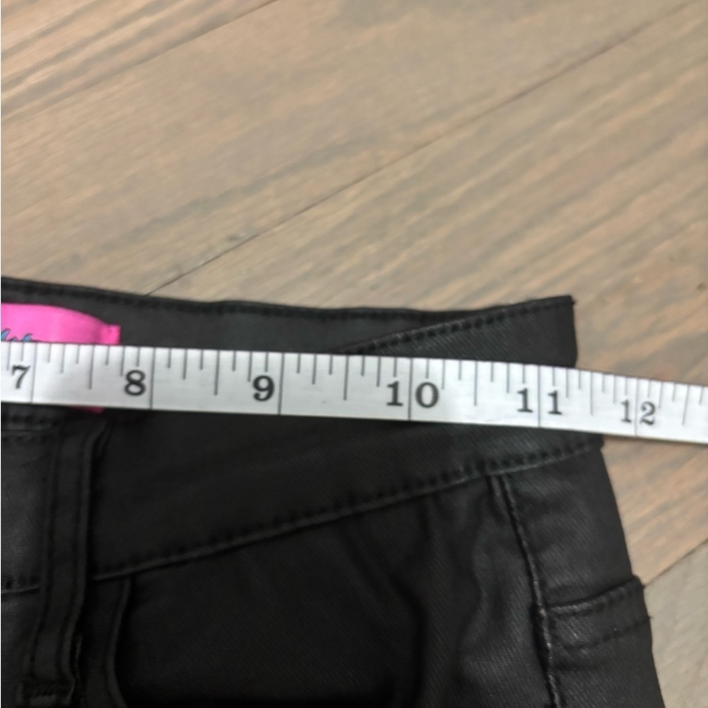 Edikted Luna Faux Leather Y2K 90s Black Flare Pants Women’s XS - Picture 8 of 10